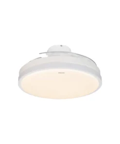 side_view_of_philips_wiz_ceiling_light_929004102209_showing_magenta_halo_effect_on_ceiling_hk
